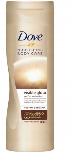 Dove Visible Glow Self-Tan Lotion Medium-Dark Skin 250 ml Dove Visible Glow Self-Tan Lotion Medium-Dark Skin 250 ml